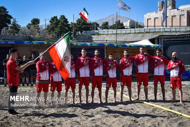 تیم هندبال ساحلی ایران قهرمان آسیا