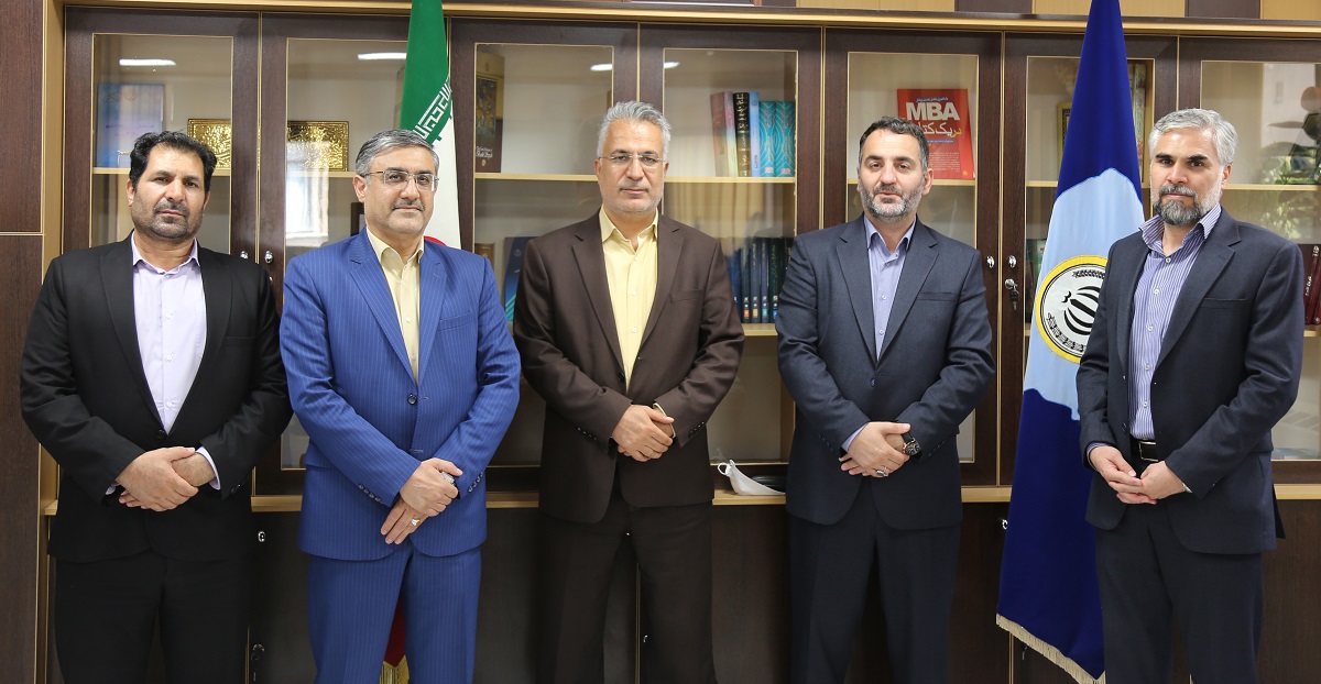 دیدار مدیرعامل بانک ایران ونزوئلا با مدیرشعب بانک سپه منطقه البرز