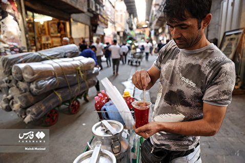 گزارش تصویری از بازار تهران