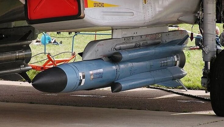 عکس | ترکیب مرگبار موشک مشهور به مرگ سوپرسونیک با جنگنده‌ برتری هوایی