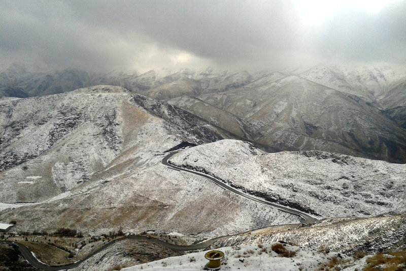 بارش برف و باران در ارتفاعات کشور