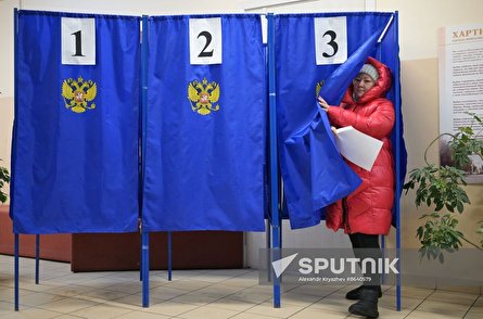 انتخابات به سبک روس ها + عکس