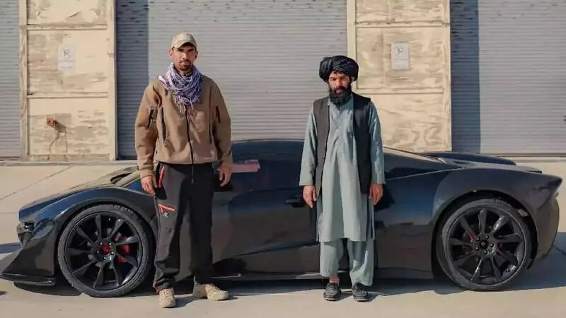 تصاویر | اولین خودروی ساخت افغانستان معرفی شد | ظاهر خودروی طالبان را ببینید