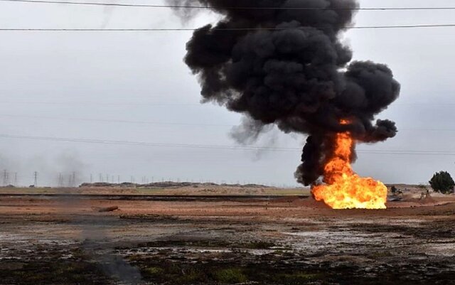 دلیل آتش‌سوزی خط لوله انتقال نفت خام گوره - جاسک چه بود؟