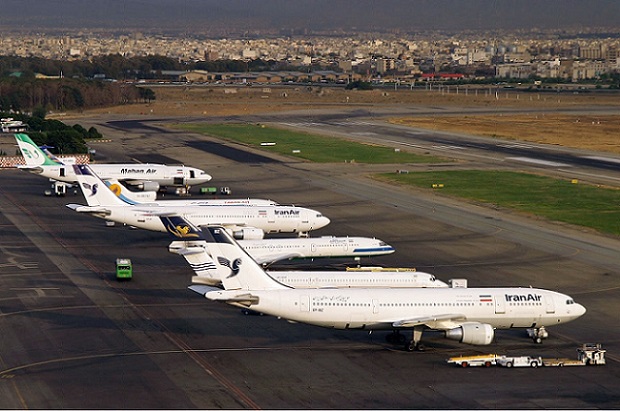 پروازهای فرودگاه مهرآباد، امام خمینی  و چند فرودگاه دیگر تا فردا باطل شد