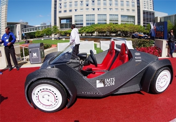 خودروهای چاپ شده سه بعدی در نمایشگاه اتومبیل دیترویت