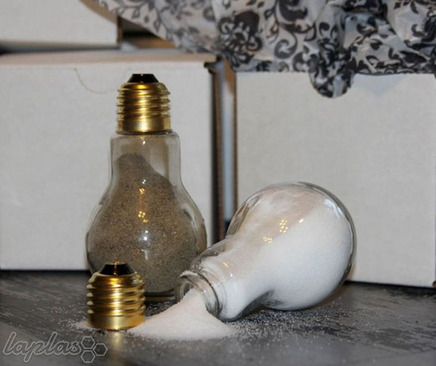 ایده های جذاب برای بازیافت لامپ! (+عکس)