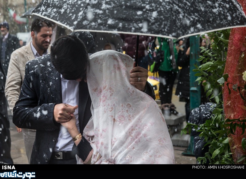 مراسم ازدواج دانشجویی در دانشگاه تهران