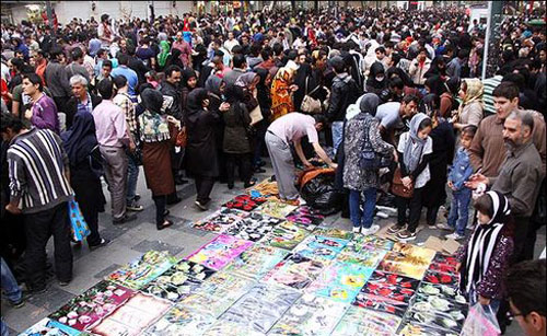 بازار شب عید در سیطره میلیاردرهای دوهفته‌ای