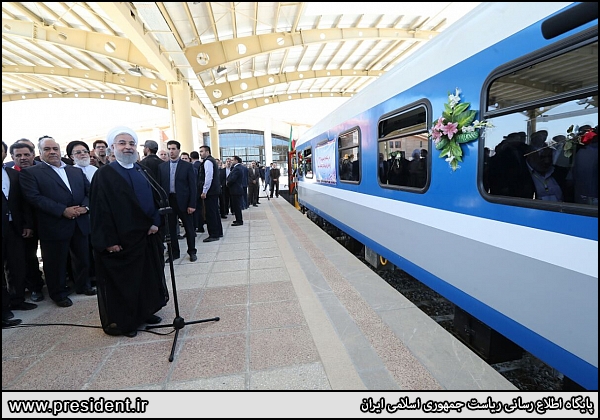صدای سوت قطار در کرمانشاه به صدا درآمد