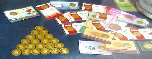 فروش سکه های تقلبی وکیوم دار در بازار