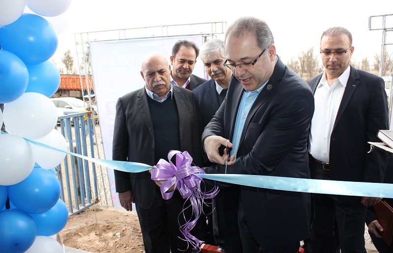 افتتاح باجه بانک تجارت در شرکت جهان فولاد سیرجان