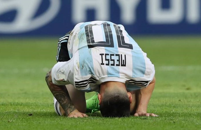 پایان تلخ مسی با حذف آرژانتین از جام جهانی