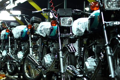آسیب شدید قطعه سازان صنعت موتورسیکلت سازی کشور