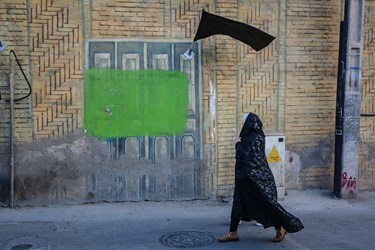 گزارش تصویری| مشهد در عزای سردار سلیمانی سیاه پوش شد