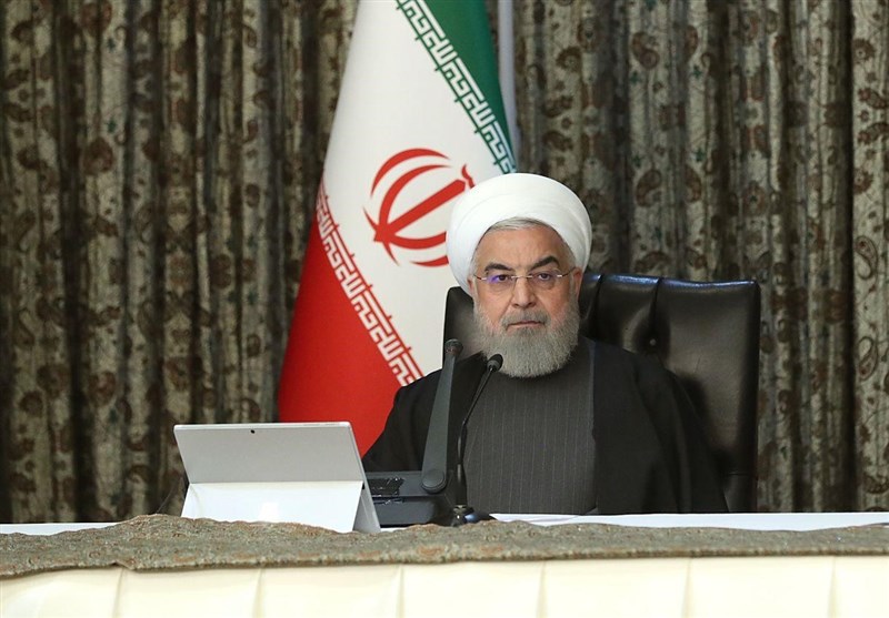 روحانی: مردم ایران در برابر فشارهای دشمن حماسه‌آفرینی کردند