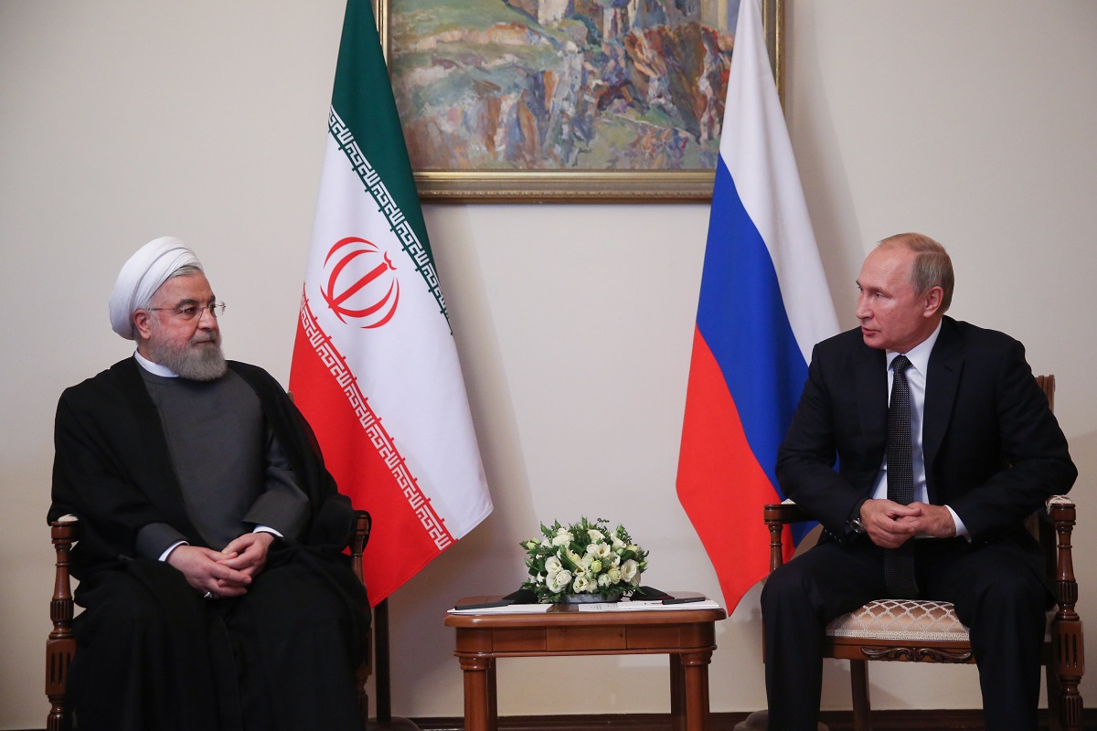گفت‌وگوی روسای جمهوری ایران و روسیه درباره ابتکار «صلح هرمز»