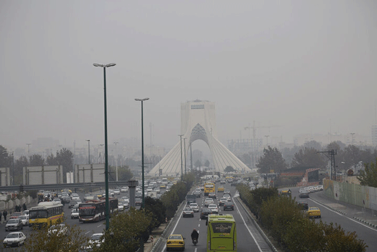 علت اصلی آلودگی هوای تهران پدیده بین‌قاره‌ای است
