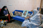 دیدار هیئت فاطمی فرهنگ و رسانه با خانواده شهید حمید صالحی