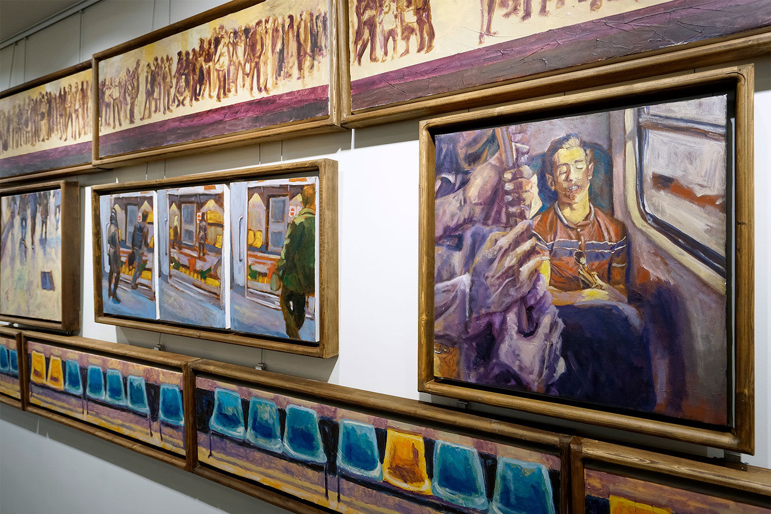 نمایشگاه نقاشی آرمین ابراهیم پور در گالری بهارک