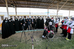بازدید اعضای فراکسیون زنان مجلس از اردوی آماده سازی بانوان ورزشکار