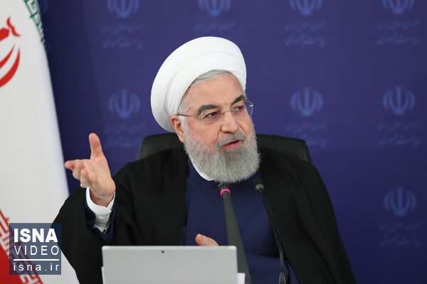 روحانی: تاب‌آوری مردم ایران در شرایط کرونا بی‌نظیر بود
