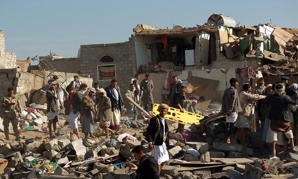 شهادت 4 یمنی از جمله یک کودک در حمله ائتلاف سعودی