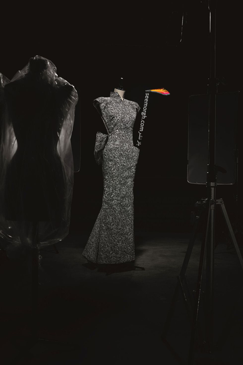 دیور,پیراهن شب دیور,پیراهن شب کریستین دیور,عکس های قدیمی دیور,لباس شب برند دیور Dior طراحی شده توسط Marc Bohan در سال 1986