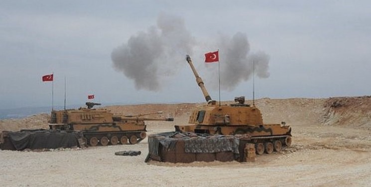 حمله توپخانه‌ای ترکیه به روستاهایی در شمال سوریه و عراق