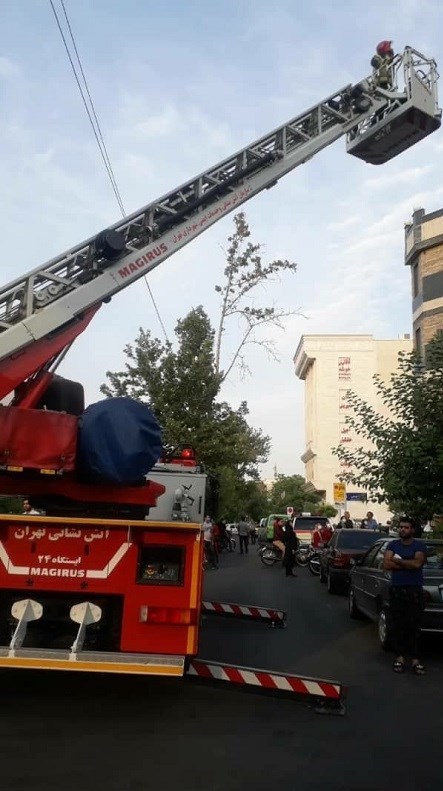 آتش‌نشانی , سازمان آتش‌نشانی تهران , حوادث , 