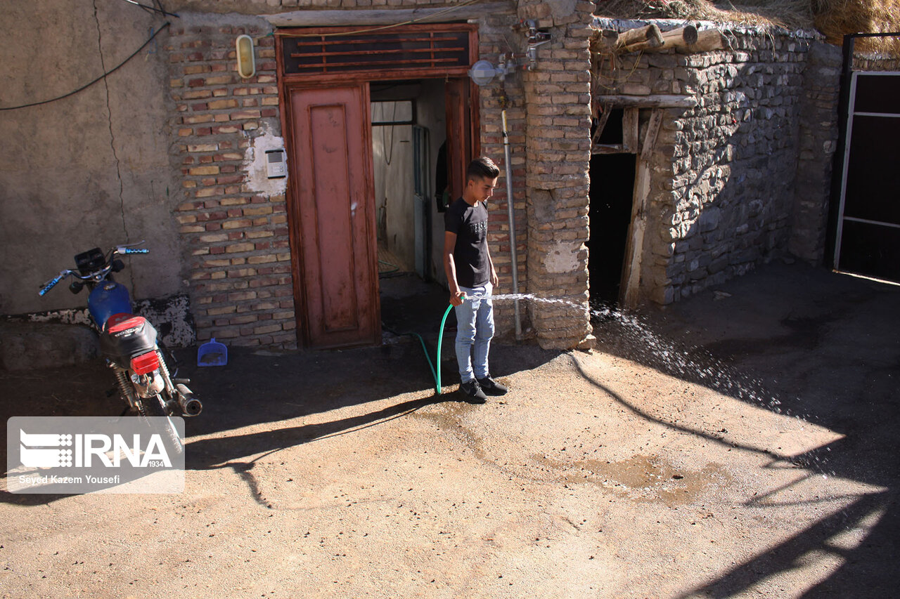 تصاویر: افتتاح طرح آب لوله کشی روستای آغداش