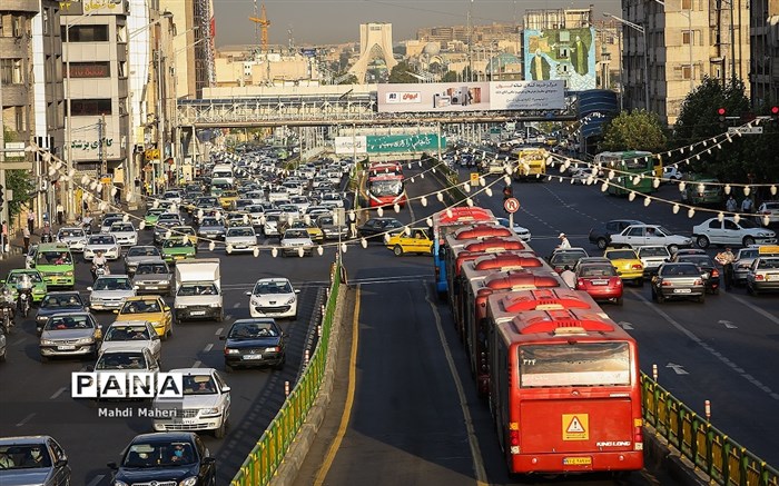 ترافیک تهران بعد از لغو طرح ترافیک