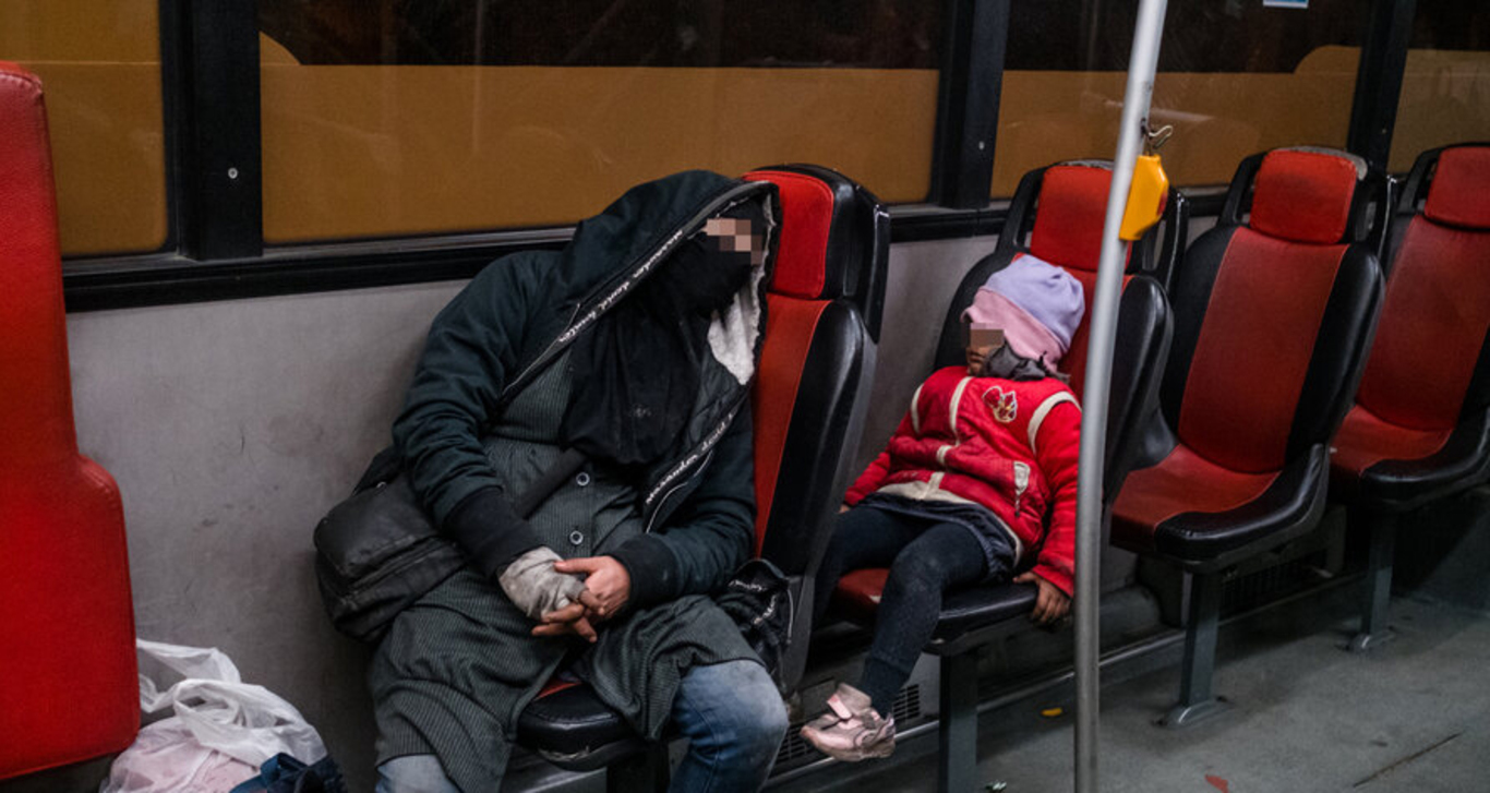 ظهور پدیده تازه «اتوبوس­ خوابی» در تهران