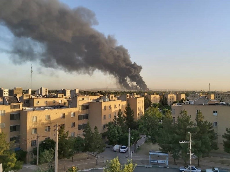 علت آتش سوزی پالایشگاه نفت تهران چه بود؟