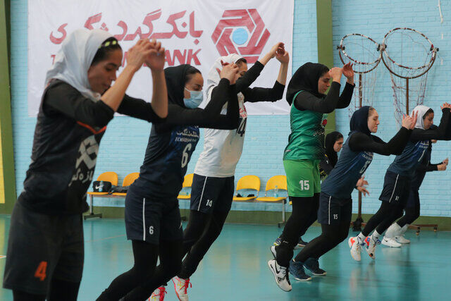 تصاویری عجیب از بازیکنان والیبال زنان ایران