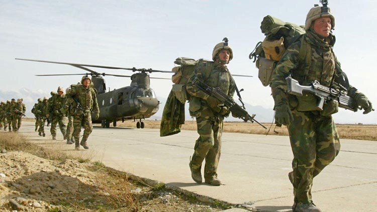 تصاویر | مرور ۲۰ سال حضور نظامیان آمریکا در پایگاه هوایی بگرام - افغانستان