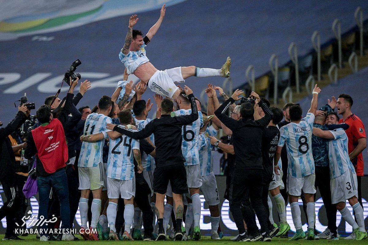 لیونل مسی؛ قهرمانی آرژانتین در کوپا آمریکا 2021