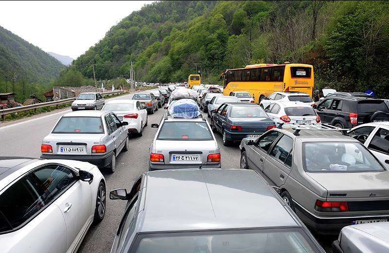 پرترافیک‌ترین جاده ایران در تعطیلات شش روزه کدامند؟