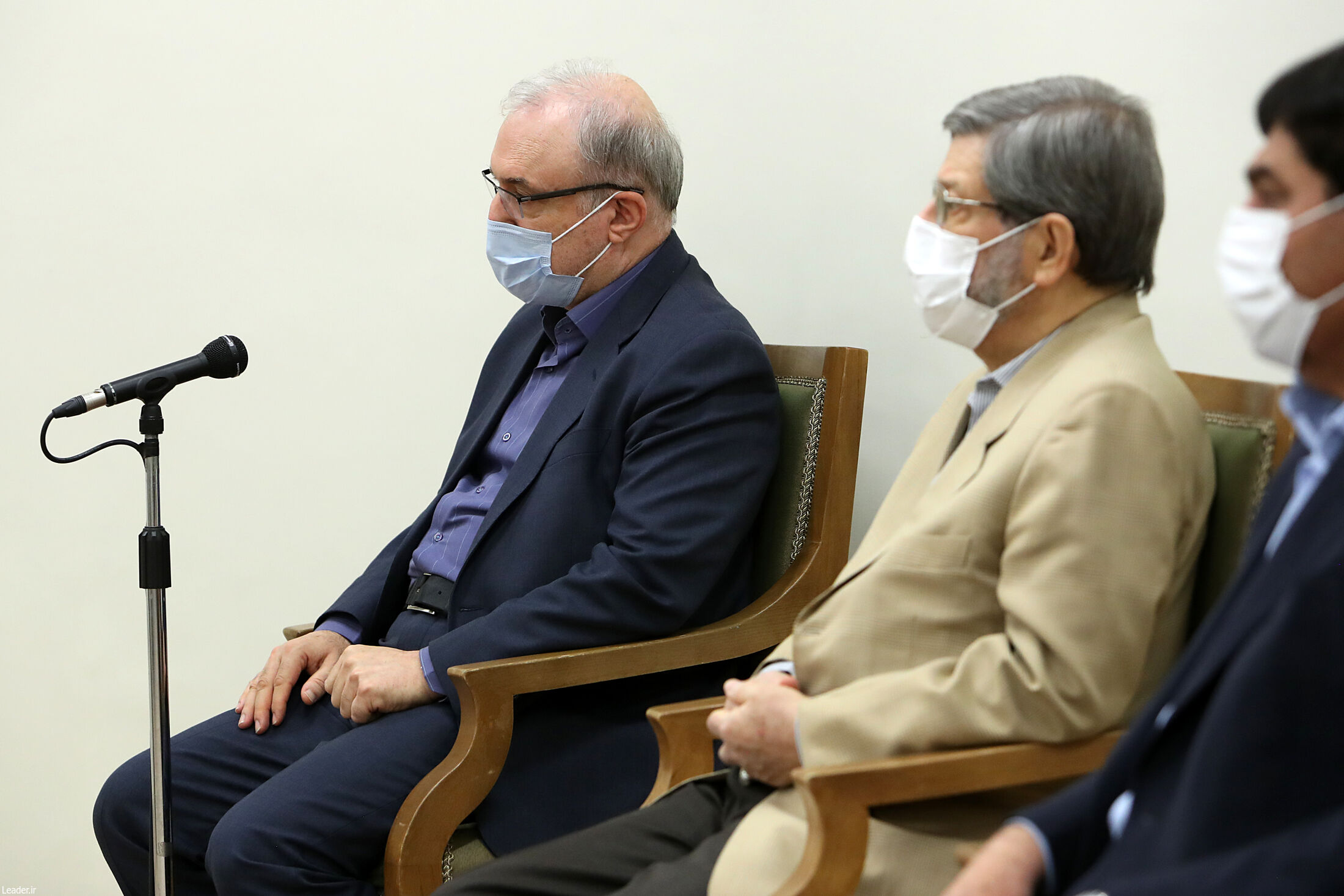 رهبر انقلاب نوبت دوم واکسن ایرانی کرونا را دریافت کردند + عکس