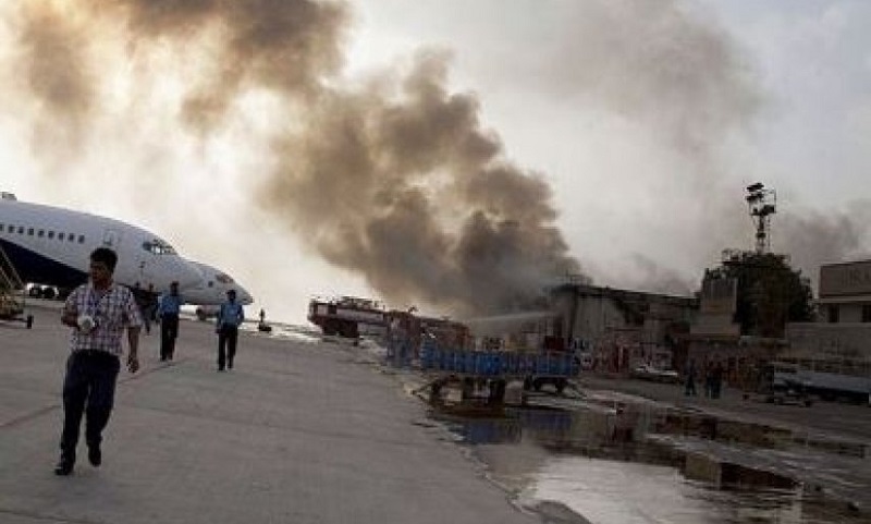 شنیده شدن صدای سومین انفجار در نزدیکی فرودگاه کابل