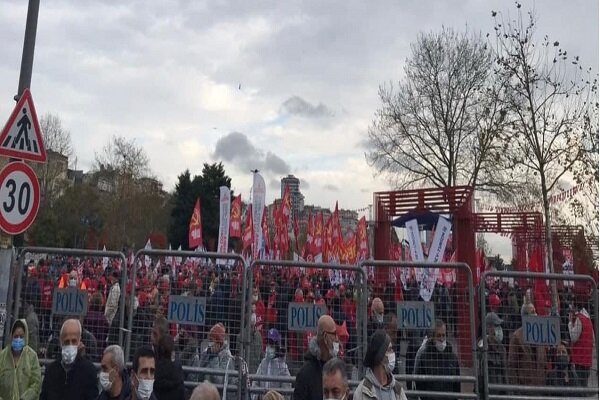 برگزاری تظاهرات گسترده ضد اردوغان در استانبول