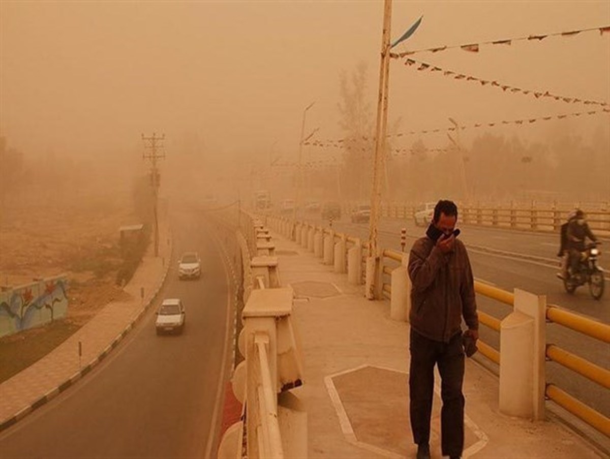 وضعیت هوای تهران در نقطه بحرانی + فیلم