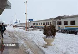 رفع نقص فنی ناشی از سرما و حرکت قطار‌ها به مقصد مشهد