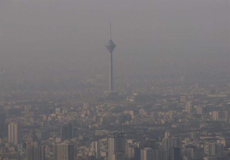 هوای تهران همچنان آلوده برای گروه‌های حساس
