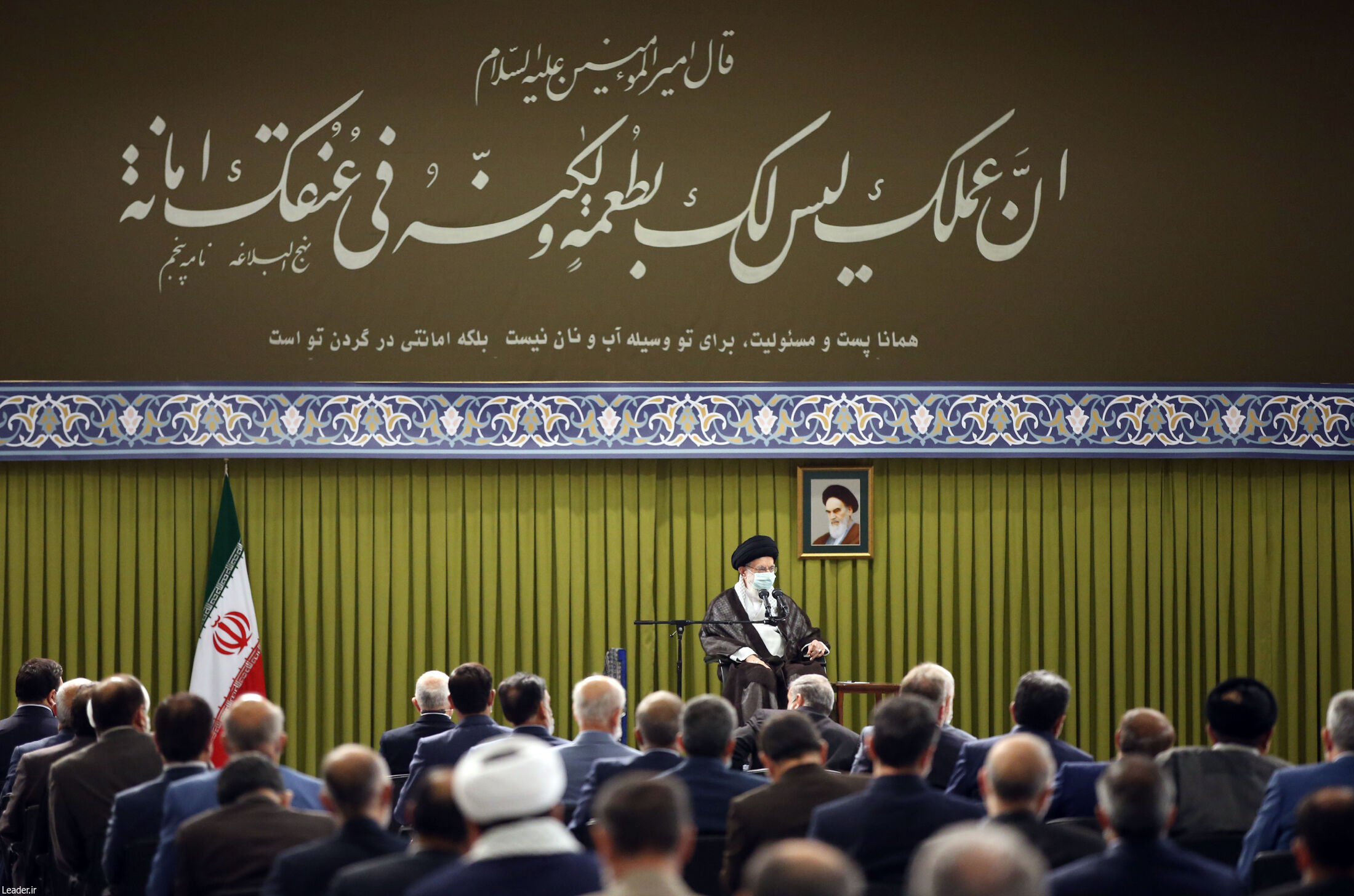 نمایندگان مجلس با رهبر انقلاب اسلامی دیدار کردند