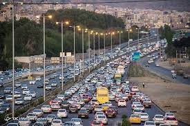 ترافیک سنگین در آزادراه قزوین – کرج و بالعکس