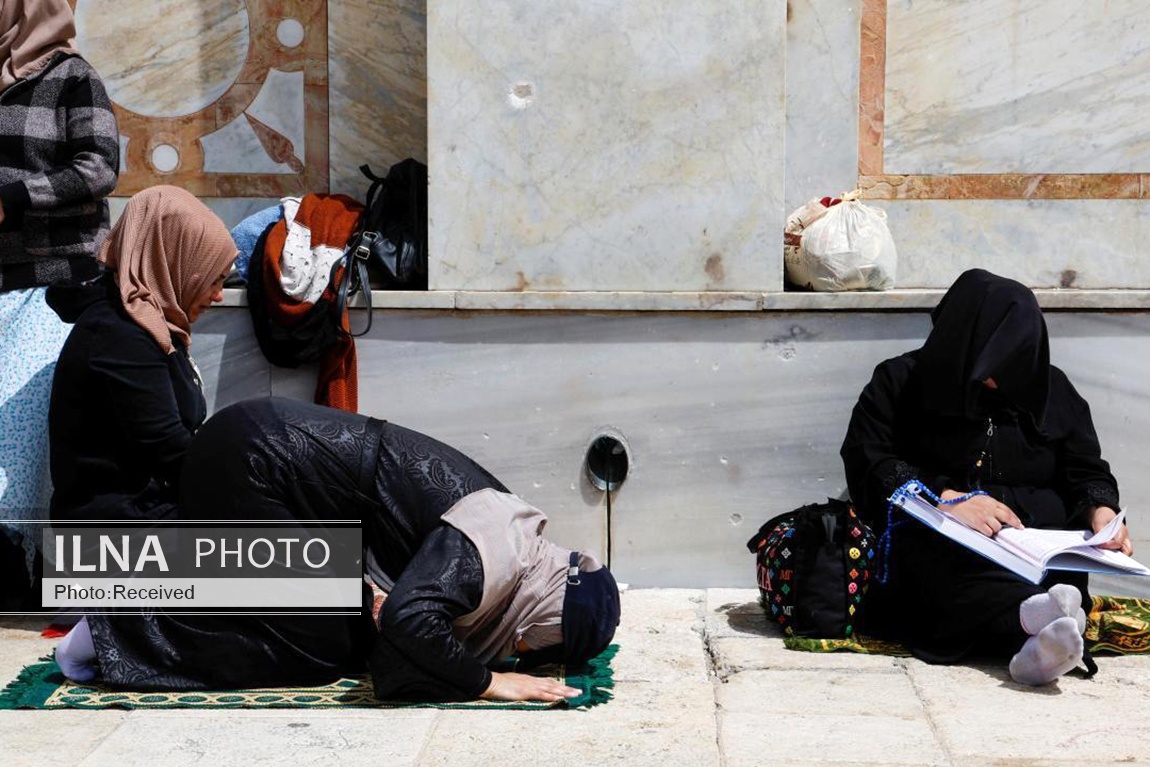 تصاویر: نماز جمعه در مسجد الاقصی