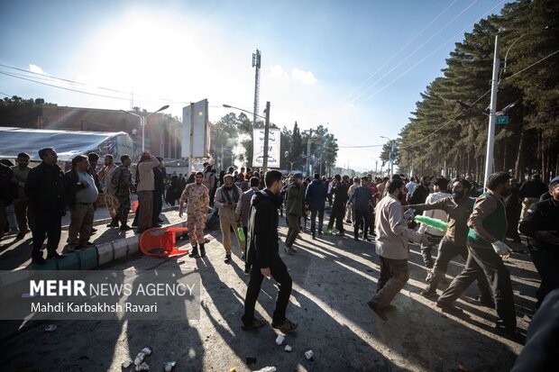 تصاویر و خبرهای جدید از شهدای حادثه تروریستی کرمان + فیلم