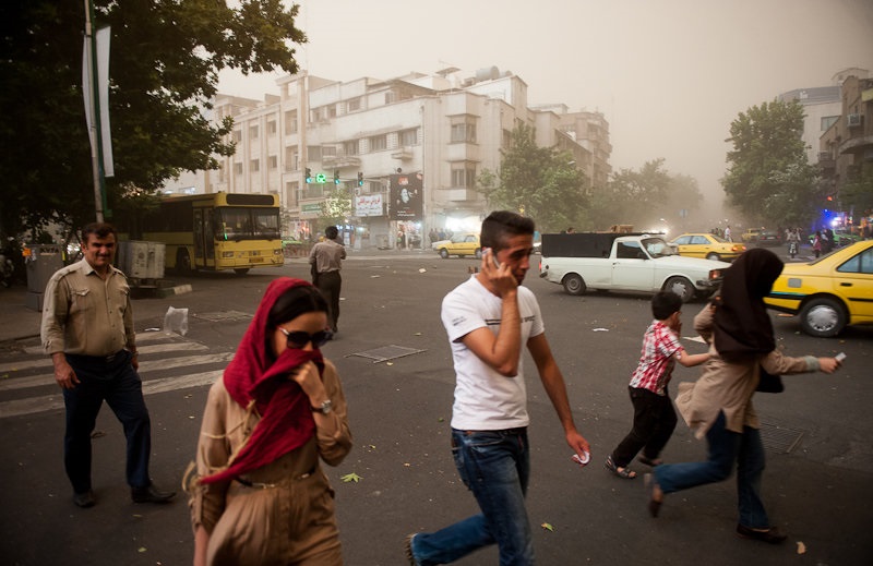 هشدار وزش باد شدید و رعد و برق در تهران