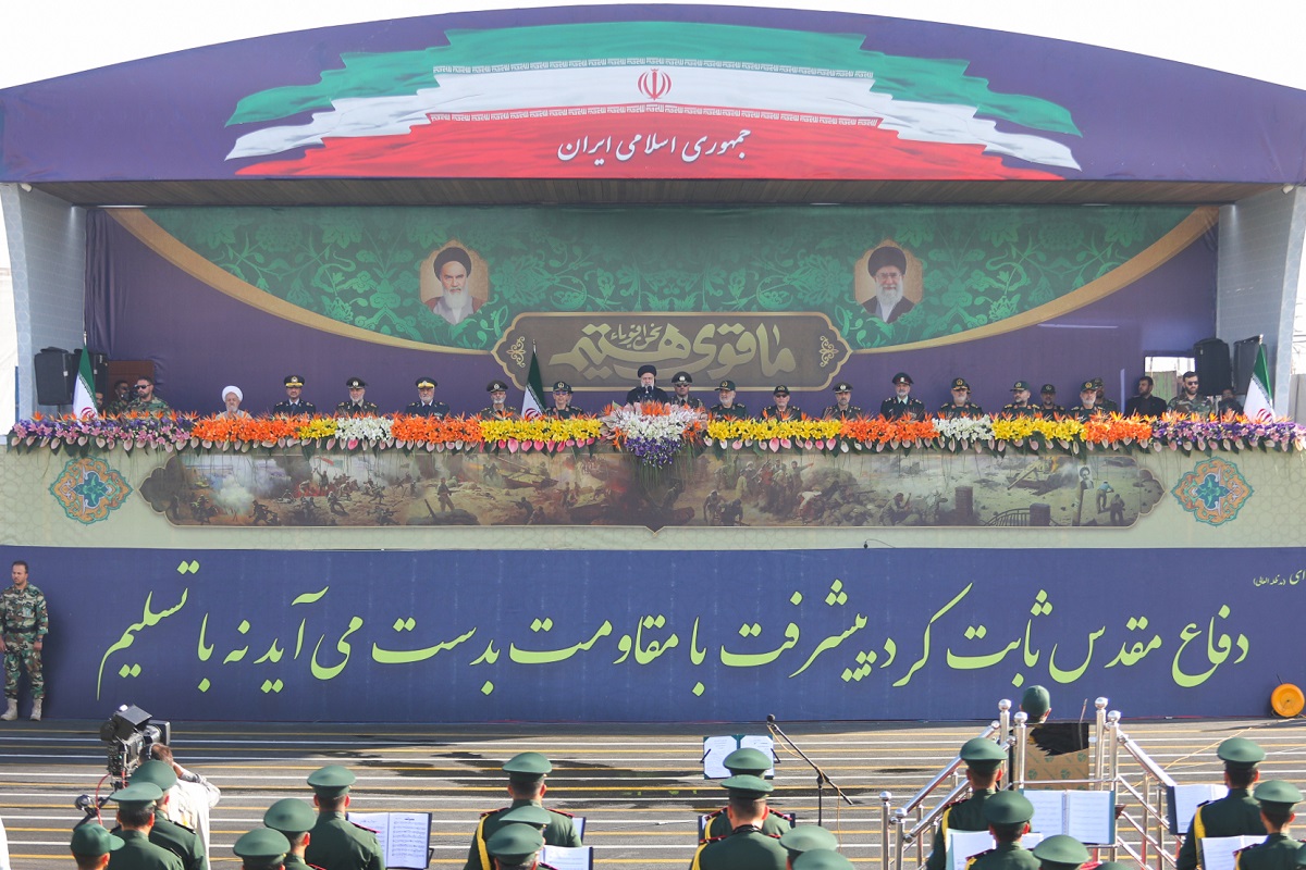 برگزاری مراسم رژه نیروهای مسلح در تهران + عکس
